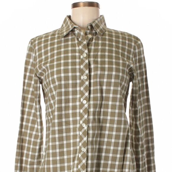 Banana Republic Cotton Checked Shirt - Picture 1 of 4